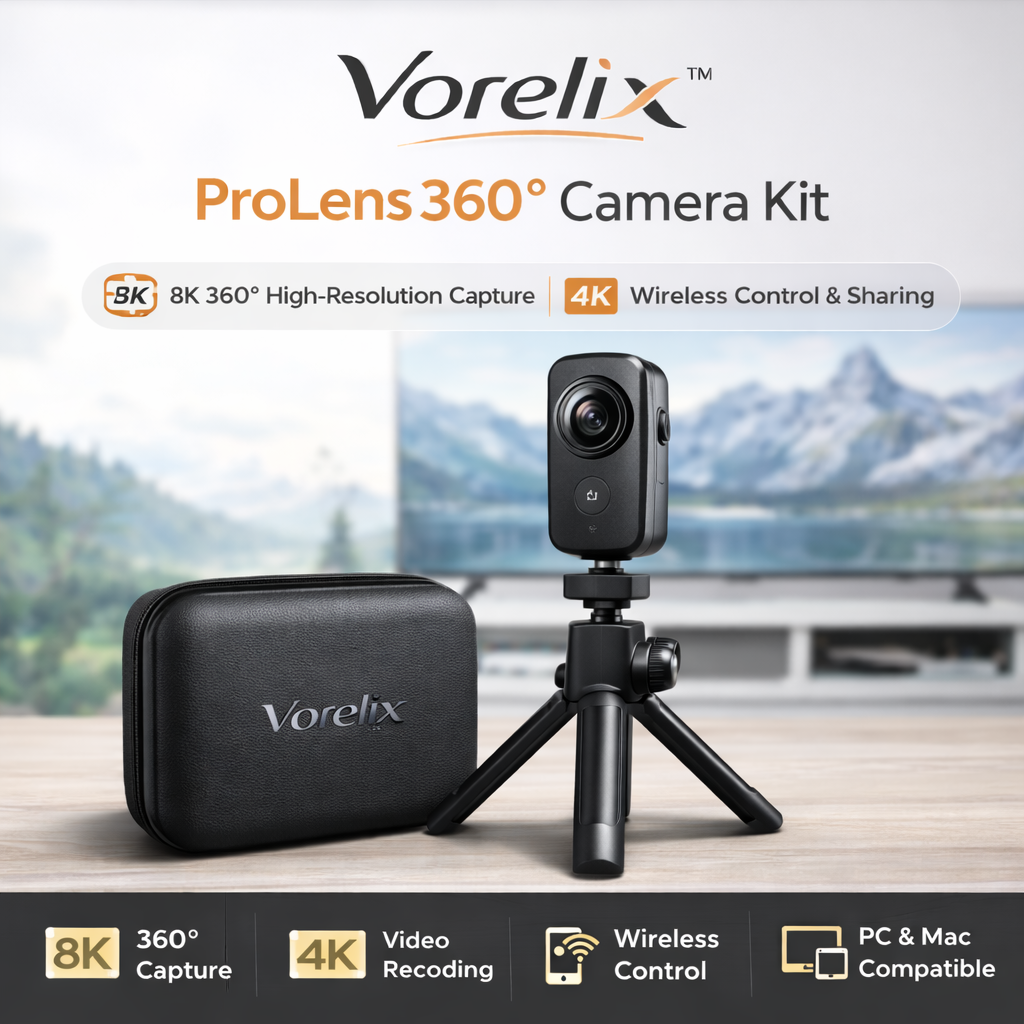 Vorelix™ ProLens 360° Camera Kit